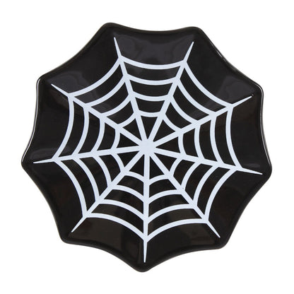 Spiderweb Ceramic Trinket Dish