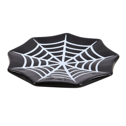 Spiderweb Ceramic Trinket Dish