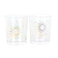 Iridescent Sun and Moon Votive Candle Holders NEW!