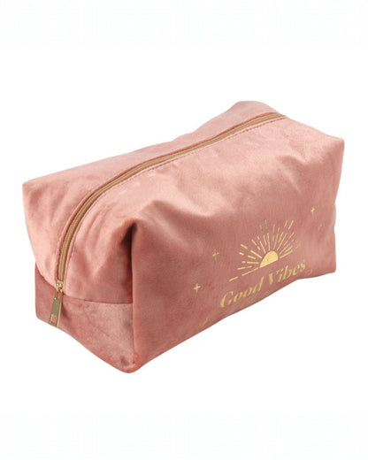 Good Vibes Only Makeup Bag NEW