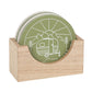 Camping Coaster Set [4] NEW!