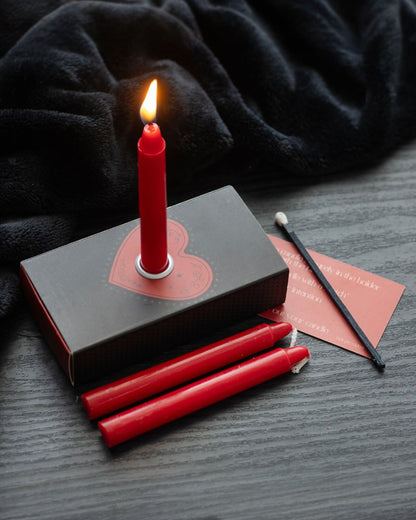 Set of 3 Love Spell Candles in a Box NEW!