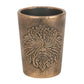 Green Man Bronze Terracotta Plant Pot by Lisa Parker NEW!