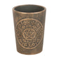 Triple Moon Bronze Terracotta Plant Pot by Lisa Parker NEW!