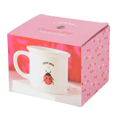 Love Bug Mug with 3D Ladybird NEW!