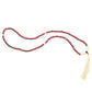 Self Confidence Rosewood & Yellow Jasper Mala Necklace NEW!