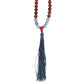 Communication Rosewood & Sodalite Mala Necklace NEW!