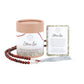 Stress Less Rosewood & Clear Quartz Mala Necklace NEW!