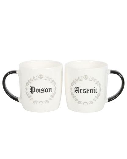 Poison and Arsenic Couples Mug Set