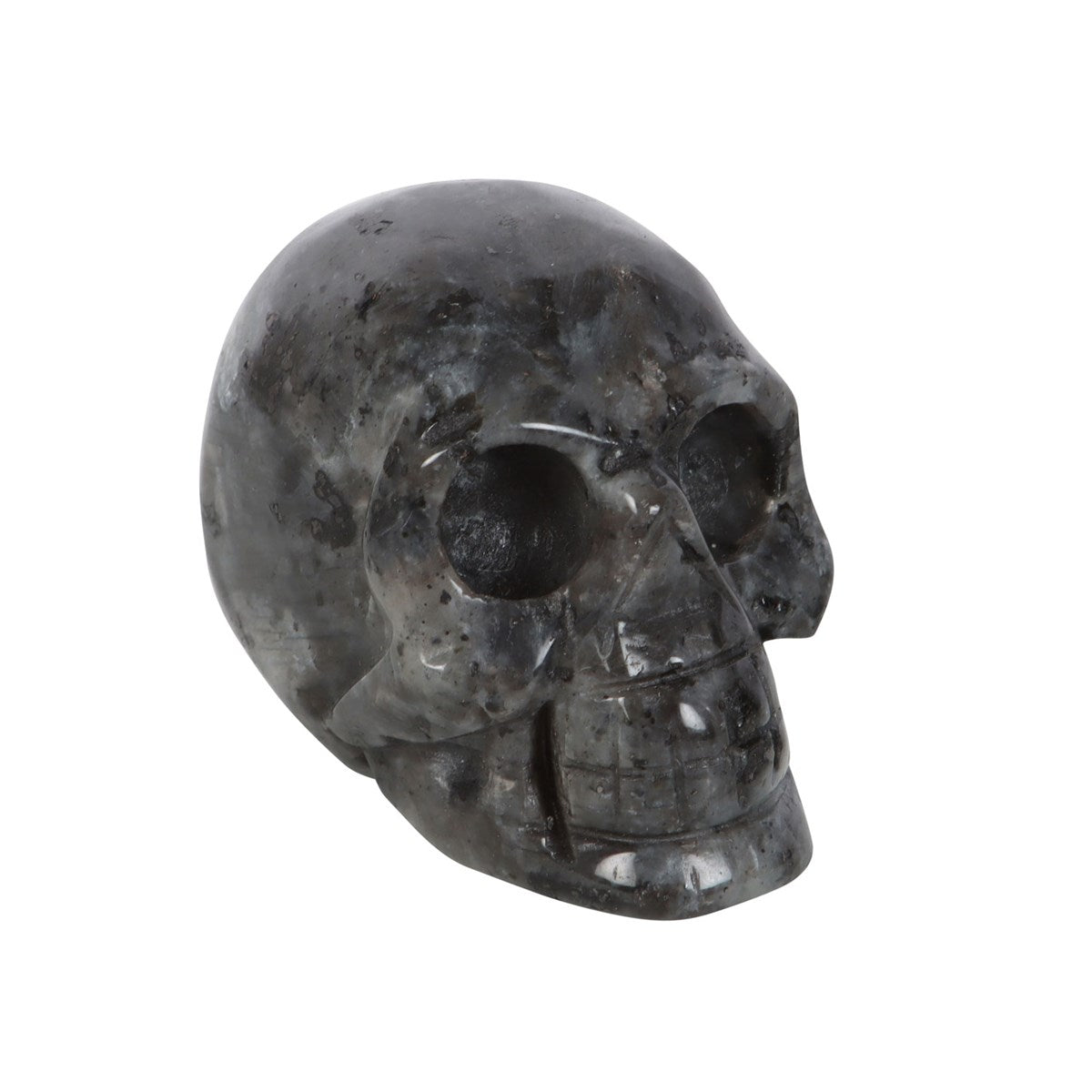 Black Labradorite Crystal Skull NEW!