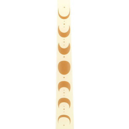 Set of 3 Off White Moon Phases Taper Dinner Candles NEW!