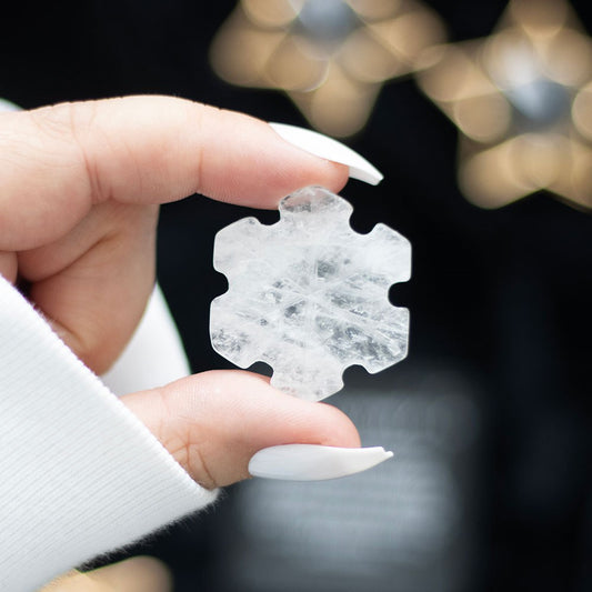 Clear Quartz Crystal Snowflakes