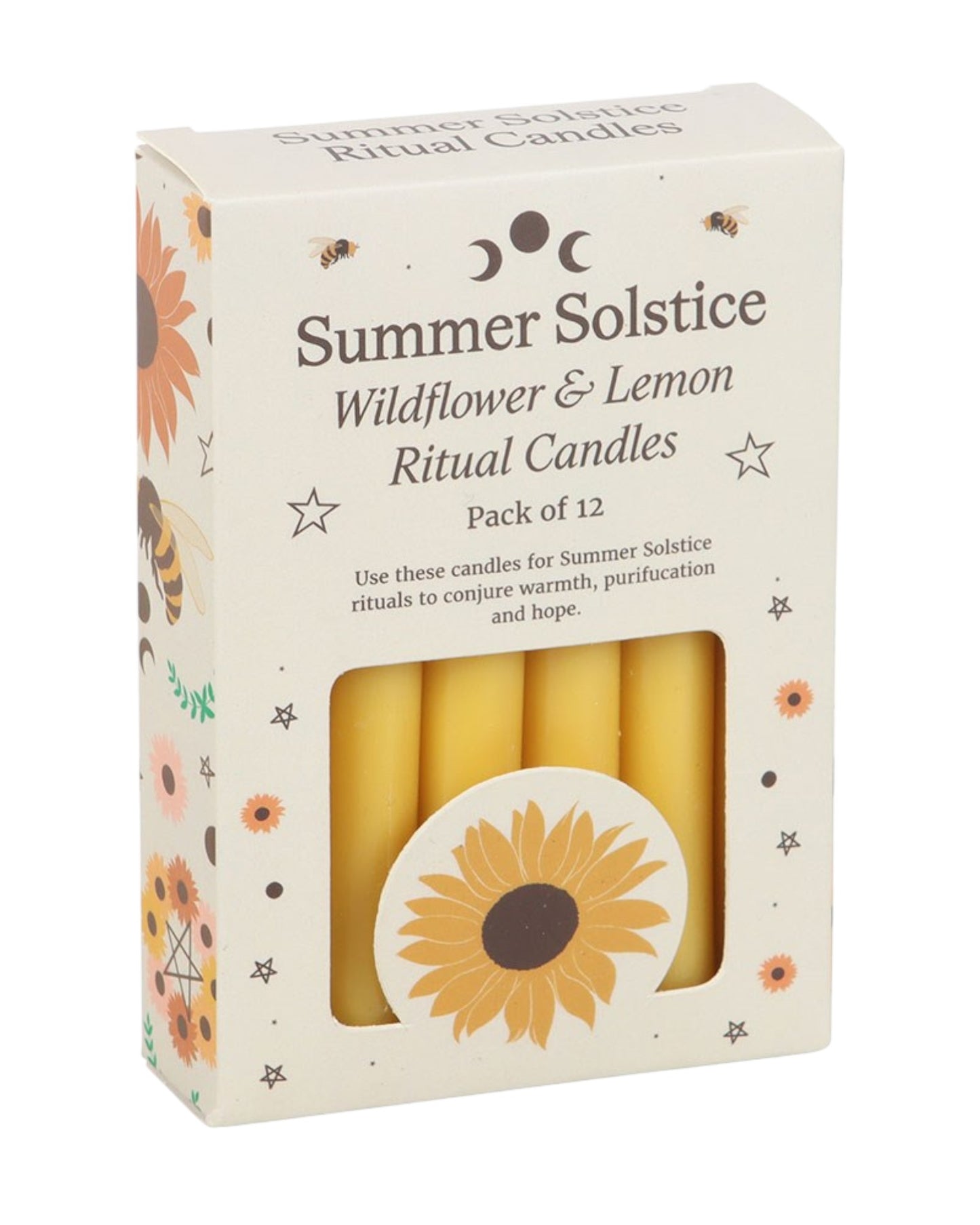 Wildflower & Lemon Summer Ritual Candles Pack of 12 NEW!