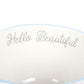 Hello Beautiful Daisy Floral Print Mug with Butterfly NEW!