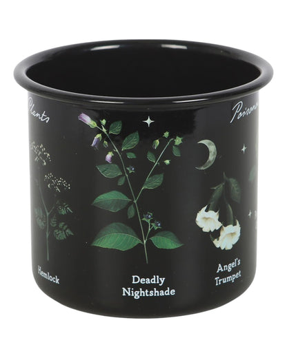 Poisonous Plants Enamel Style Mug NEW!