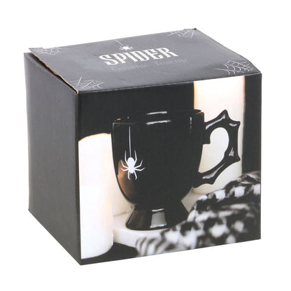 Black Spider Ceramic Teacup NEW!