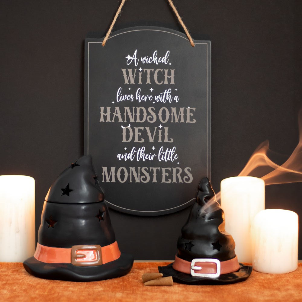 Witch Hat Incense Cone Burner NEW!