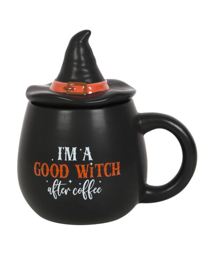 I'm a Good Witch After Coffee Mug NEW