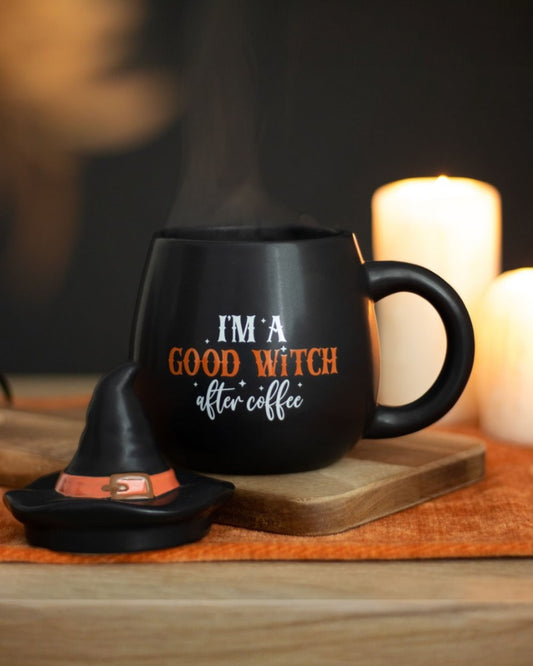 I'm a Good Witch After Coffee Mug NEW