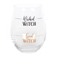 Wicked Witch Stemless Wine Glass NEW!