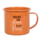 You're The Hocus To My Pocus Enamel Mug NEW!