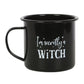 I'm Secretly A Witch Enamel Mug NEW!