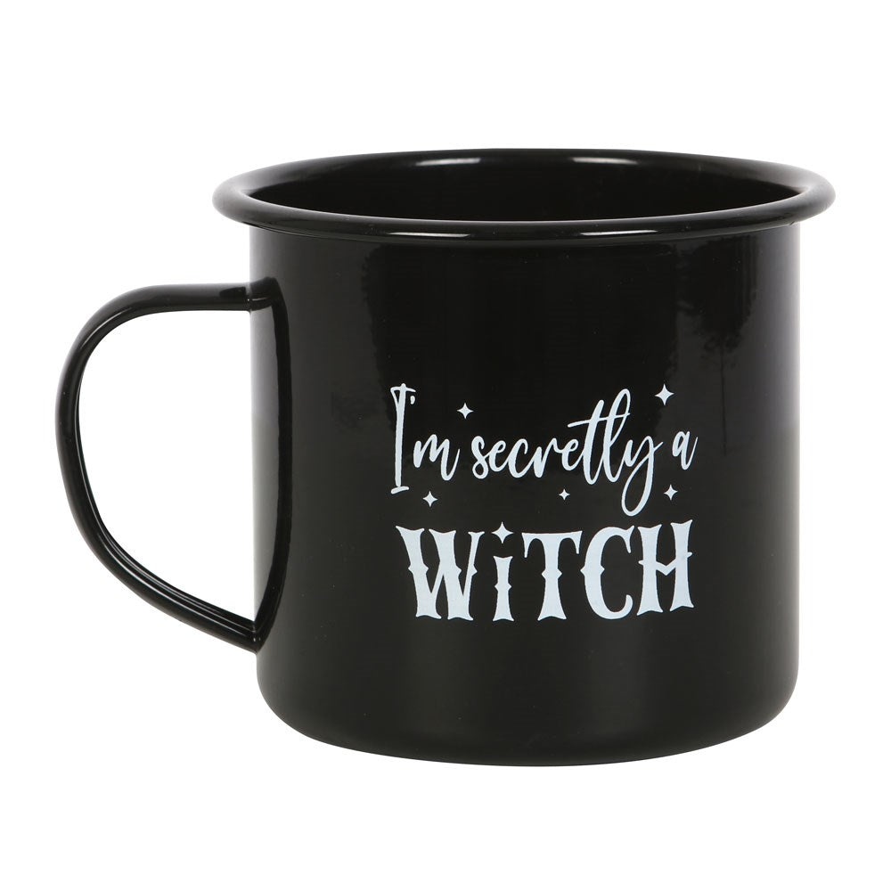 I'm Secretly A Witch Enamel Mug NEW!