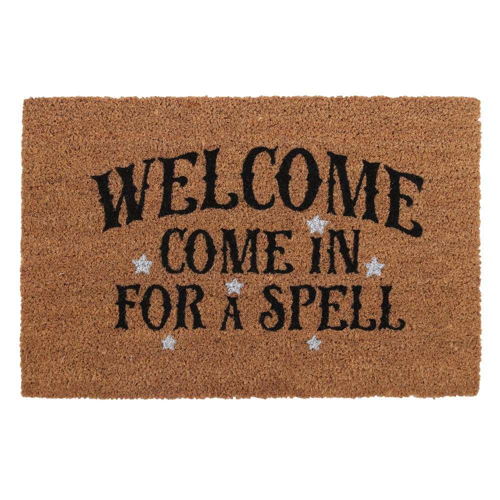 Welcome, Come In For A Spell Doormat