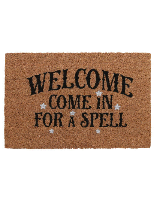 Welcome, Come In For A Spell Doormat