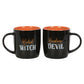 Wicked Witch/Handsome Devil Double Mug Set