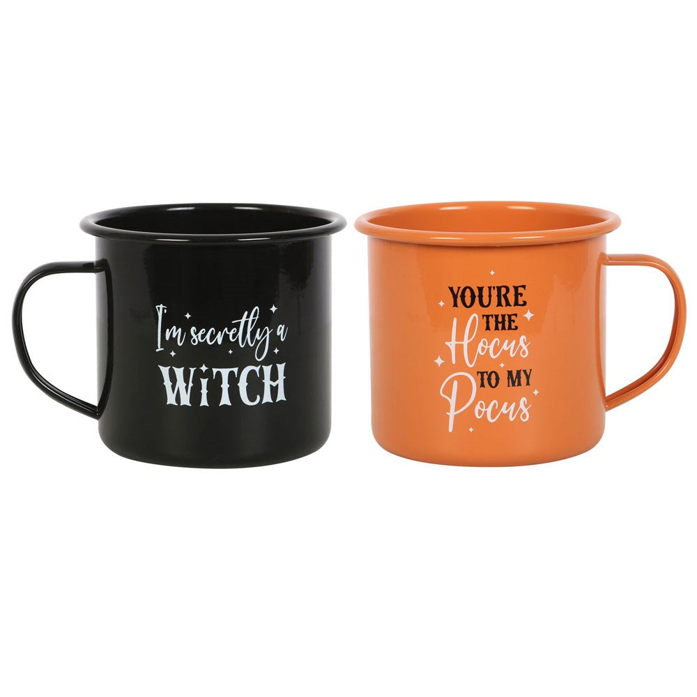 Set [2] Wicked Witch Enamel Mugs NEW!