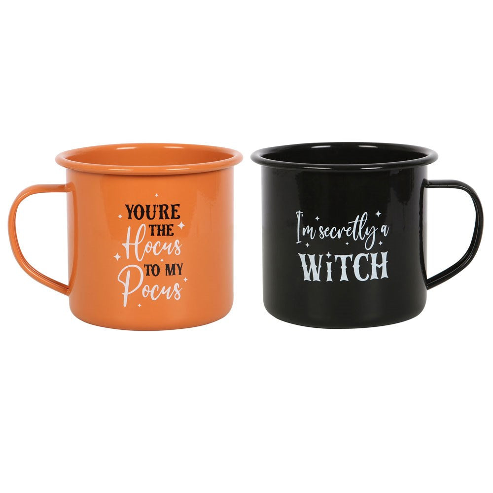 Set [2] Wicked Witch Enamel Mugs NEW!