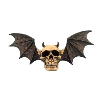 Bat Skull Wall Plaque