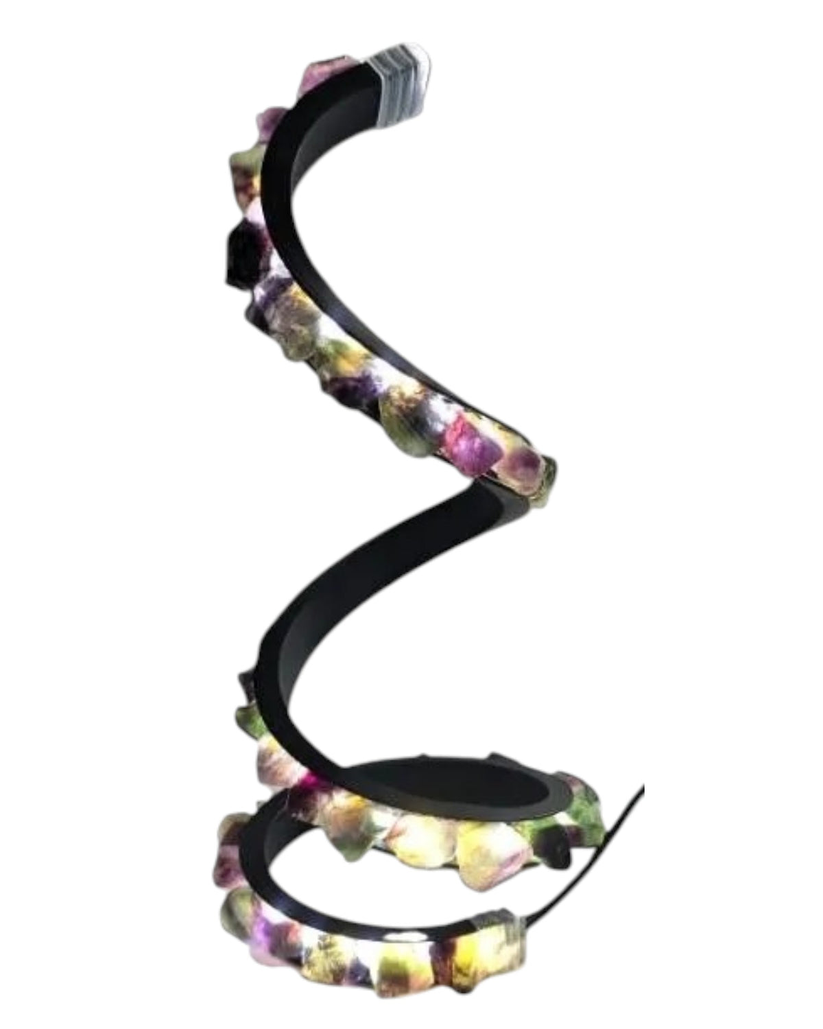 Crystal LED Lamp Fluorite