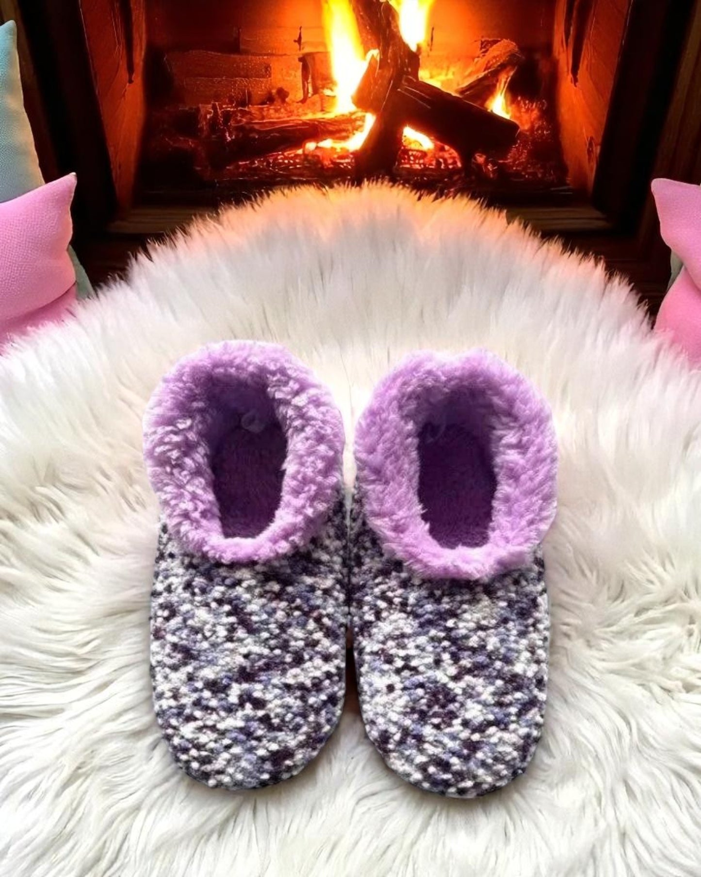 Popcorn Stitch Slumbies