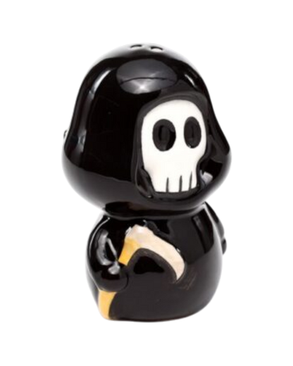 Grim Reaper Boy & Ghost Boy Salt & Pepper Set
