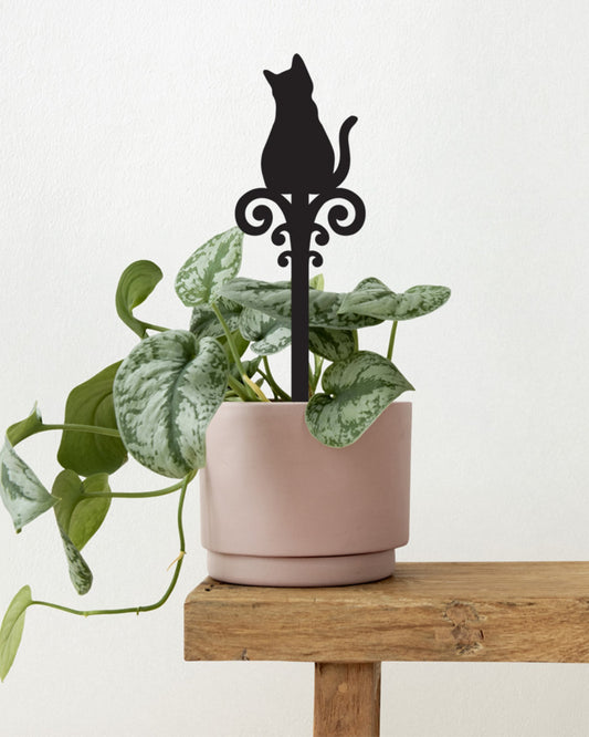 Pot Plant Stake - Cat