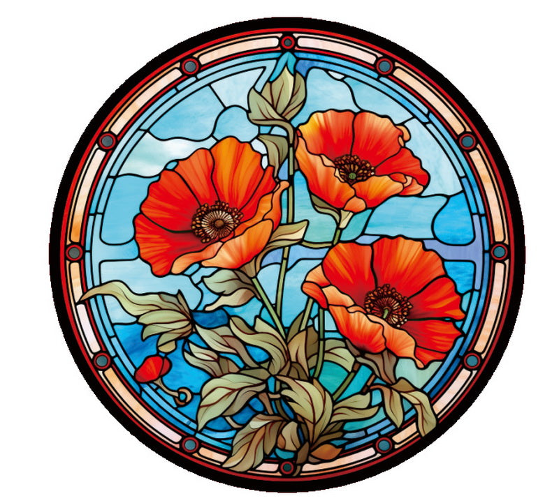 Suncatcher Poppies