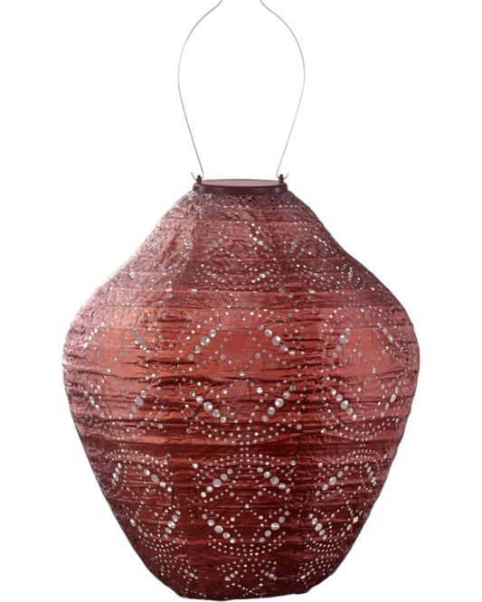 Lumiz Outdoor LED Solar Lantern - Jar 30cm