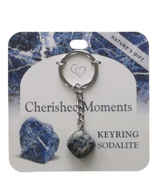 Sodalite- Cherished Moments Keyring