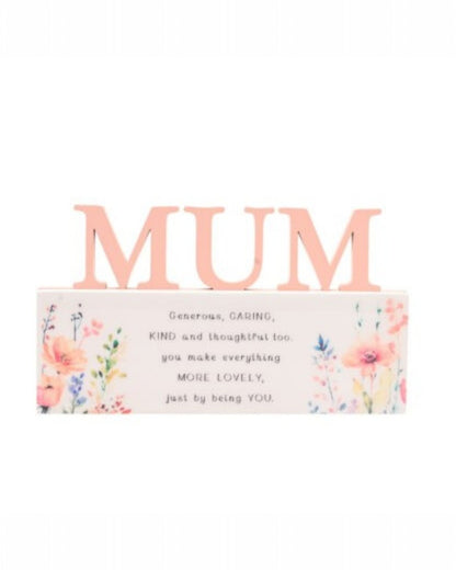 The Cottage Garden Floral Word – Mum