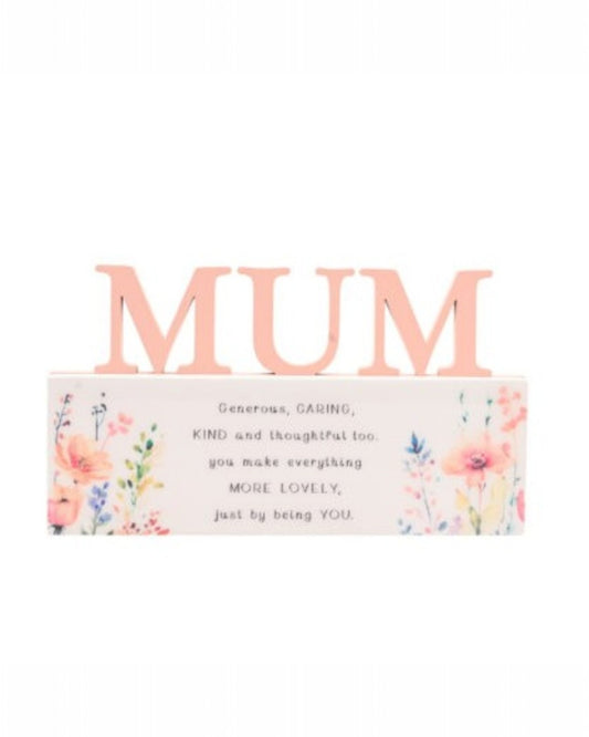 The Cottage Garden Floral Word – Mum