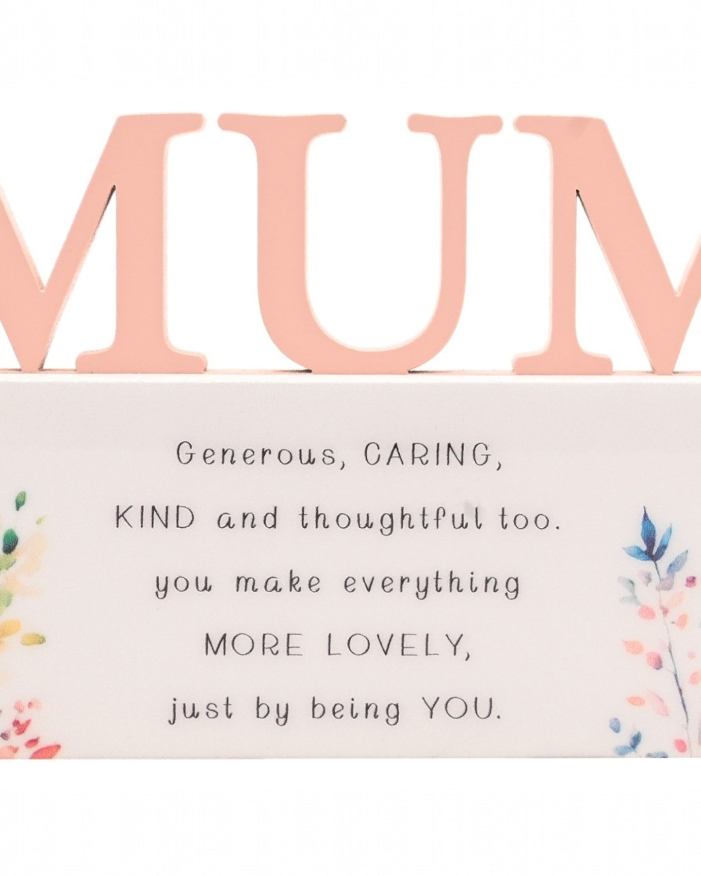 The Cottage Garden Floral Word – Mum