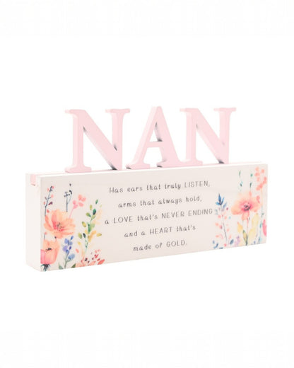 The Cottage Garden Floral Word – Nan