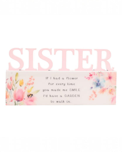 The Cottage Garden Floral Word – Sister