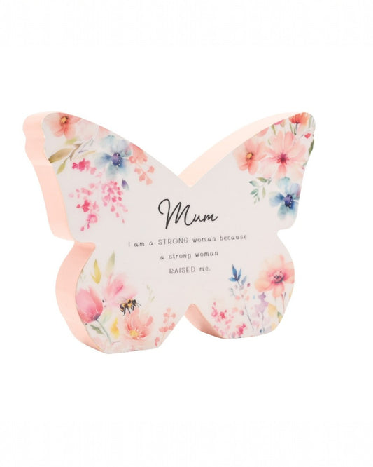The Cottage Garden Floral Mantel Butterfly – Mum