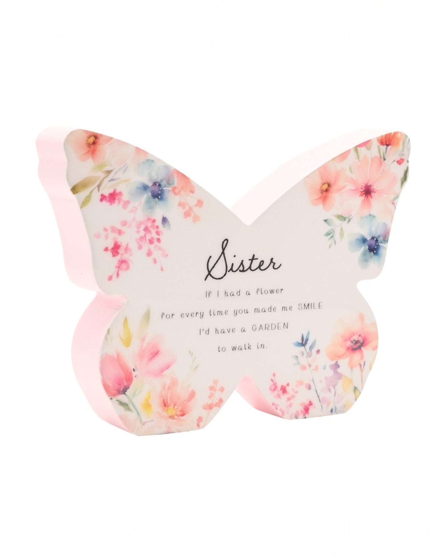The Cottage Garden Floral Mantel Butterfly – Sister