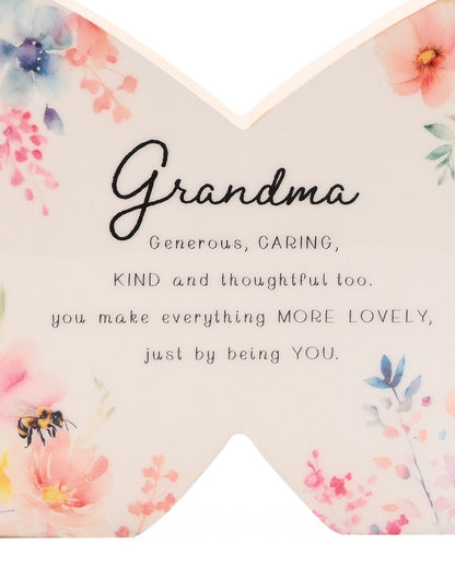 The Cottage Garden Floral Mantel Butterfly – Grandma