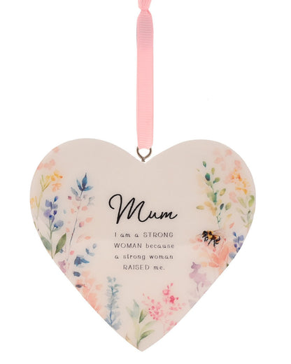 The Cottage Garden Hanging Heart – Mum