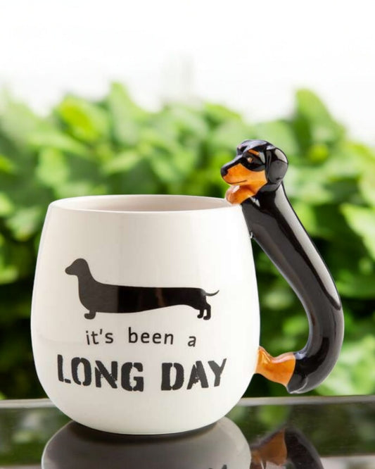 Furever Pets Dachshund 3D Handle Mug